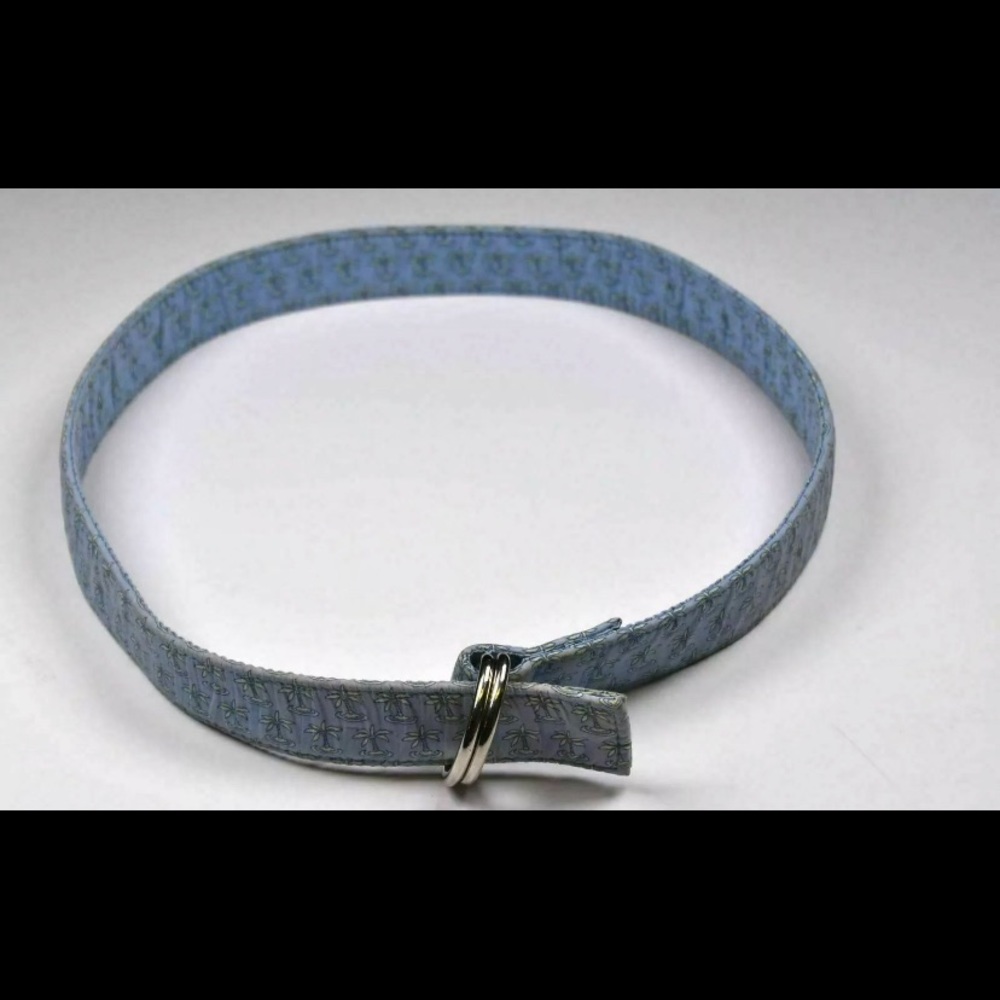Women's Cotton Vineyard Vines Palm Tree Belt  M